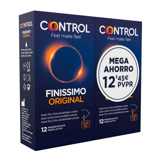 Control Pack Finissimo 2 x 12 preservativos