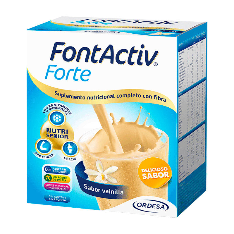 FontActiv Forte Vainila, 14X30 gr