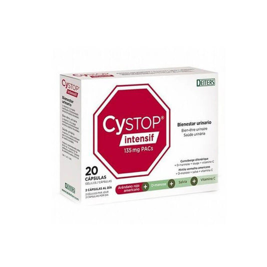 Cystop Intensif 135 mg 20 cápsulas