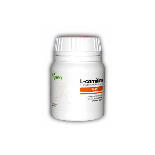 B-Green Sport L-Carnitina + Piruvato Cálcico 40 cápsulas
