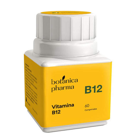 Botánicapharma Vitamina B12, 60 Comprimidos 500 Mg