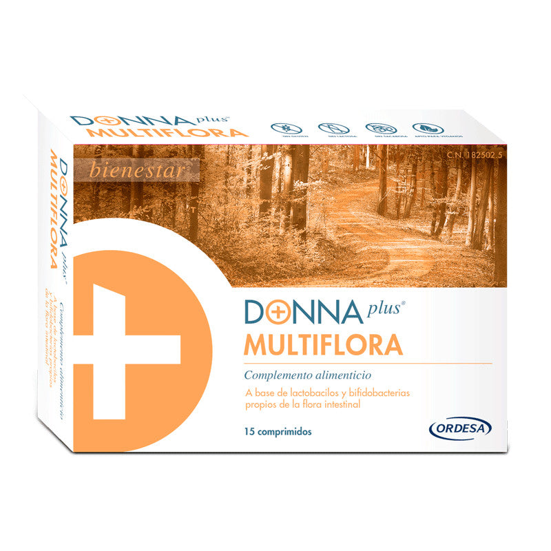 Donnaplus Multiflora, 15 comprimidos
