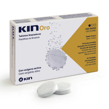 KIN Oro Tabletas Limpiadoras, 30 unidades