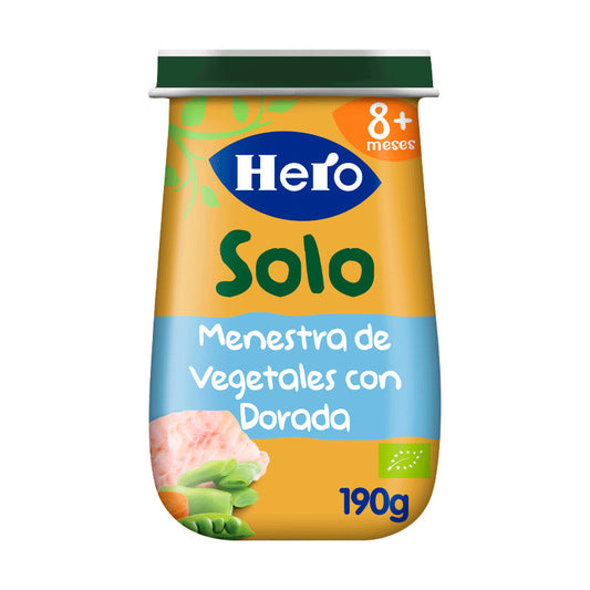 Hero Baby Menestra Verduras con Dorada Eco Solo 190 gr