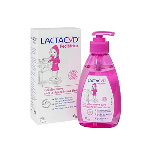 Lactacyd Pediátrico Gel Ultra Suave Higiene Íntima Diario 200 ml