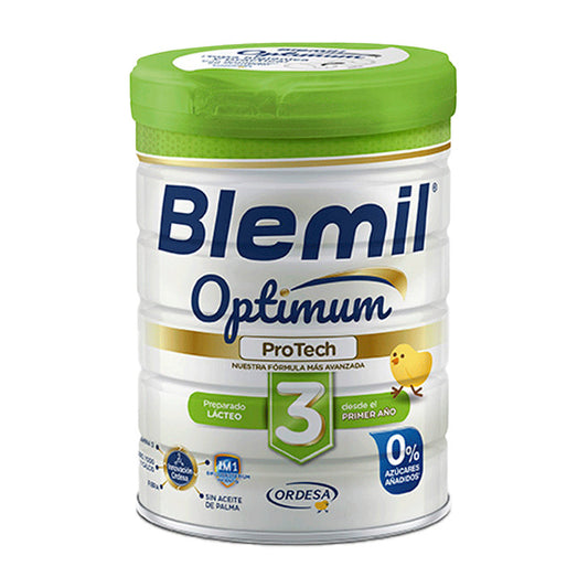 Blemil Plus 3 Optimum 0% Azúcar Añadido, 800 gr