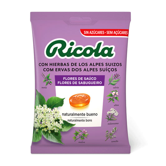 Ricola Bolsa S/Az 70 gr Flor Sauco