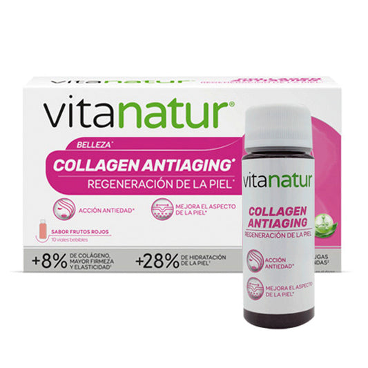 Vitanatur Collagen Antiaging 10 Viales De 60ml