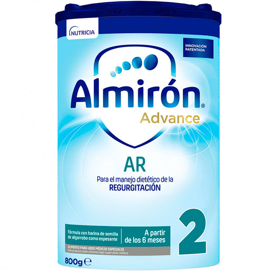 Almirón Advance AR2, Leche de Fórmula para Bebé Anti Regurgitación, desde 6 Meses, 800g