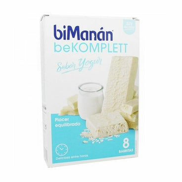 BiManán Sustitutive Barritas de Yogur 8 unidades