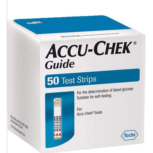 Roche Accu Chek Guide 100 Tiras React Glucemia