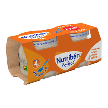 Nutribén Pack Potito Multifrutas, 2X120 gr