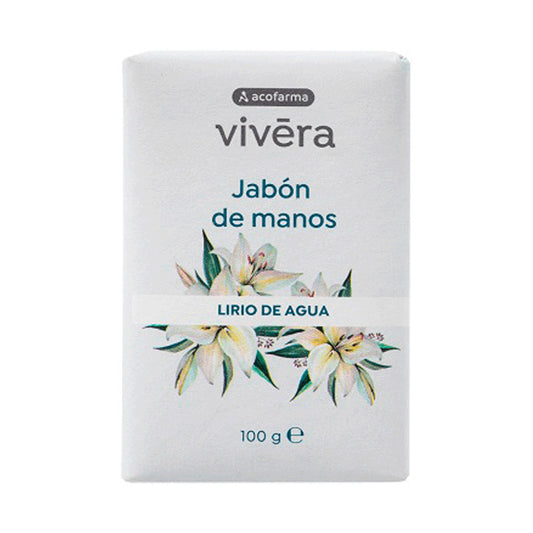 Acofarma Vivera Jabón Pastilla Lirio Agua 100 g