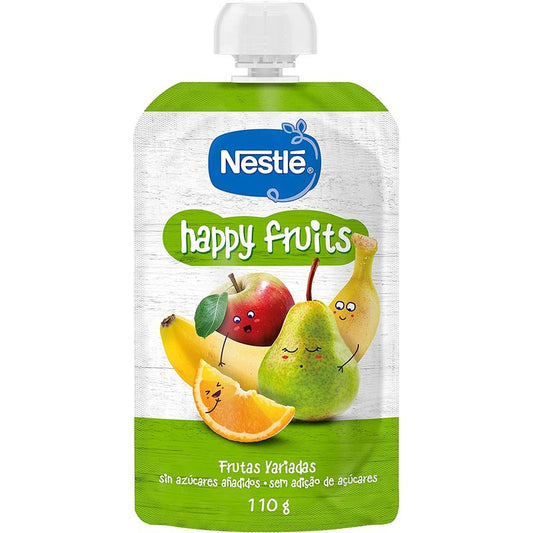 Nestlé Puré Bolsita Happy Fruits, 110 gr