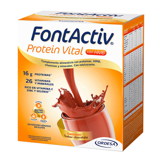 FontActiv Protein Vital Choco, 14X30 gr