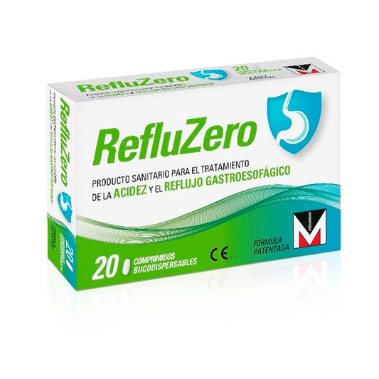 Refluzero Acidez y Reflujos 20 comprimidos