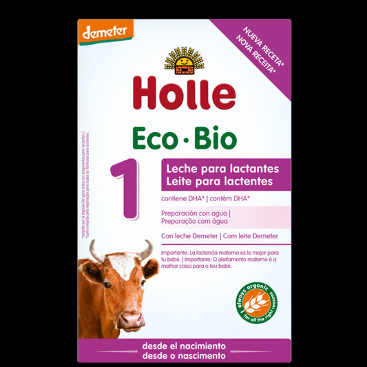 Holle Leche de Vaca Para Lactantes 1, 400 gr