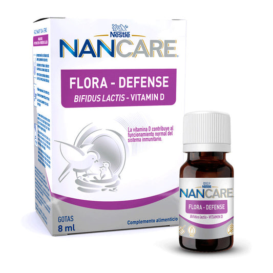 Nestlé Nancare Flora Defense Bifidus Lactis + Vitaminad Gotas, 8 ml
