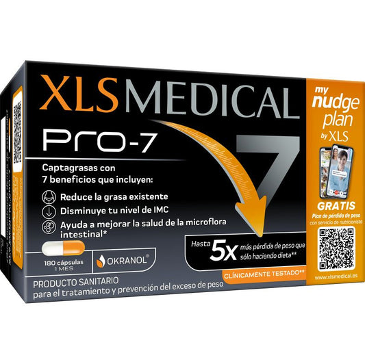 XLS Medical Pro 7 Nudge, 180 comprimidos