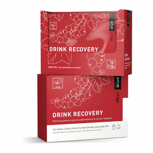 Vit2Go Drink Recovery Complemento Natural Anti-Resaca, 10 sobres