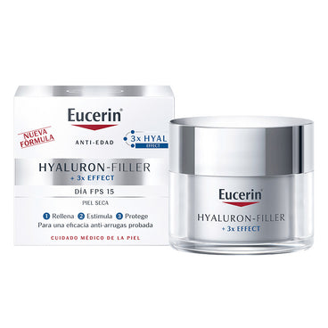 Eucerin Hyaluron Filler Día Piel Seca, 50 ml