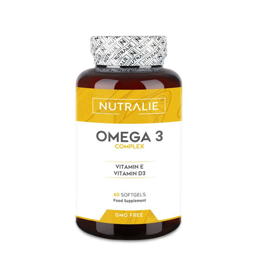 Nutralie Omega 3 Complex 2000Mg Com Vitamina E + B3 Epa Dha , 60 cápsulas