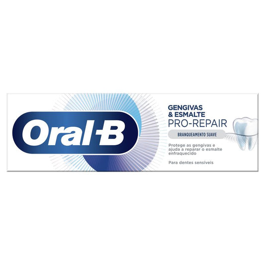 Oral-B Pro-Repair Pasta de dentes delicada branqueadora de gengivas e esmalte , 75 ml