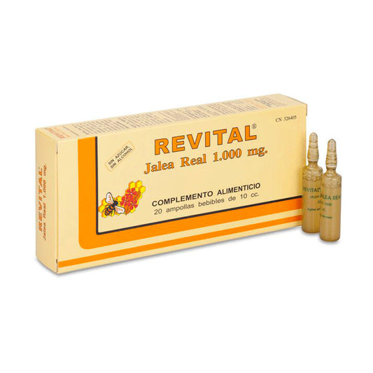 Revital Jalea Real 1000 Mg, 20 unidades