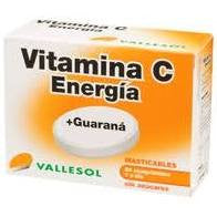 Vallesol Vitamina C+Guarana 24 comprimidos