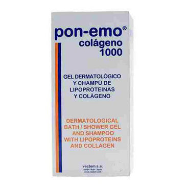 Pon-Emo Colágeno Higiene Piel y Cabellos Delicados 1000 ml