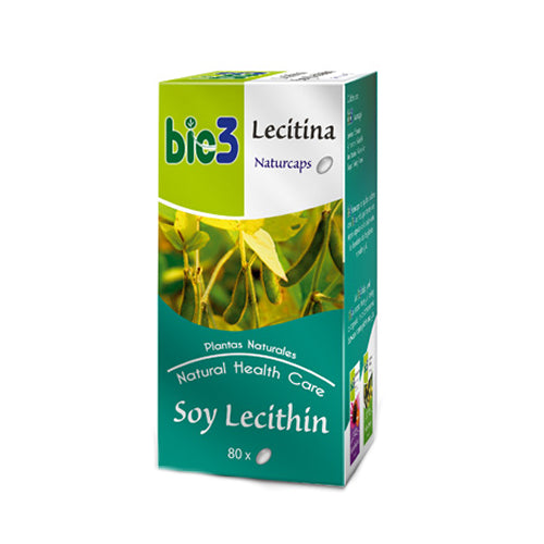 Bie3 Lecitina de Soja 500 mg 80 cápsulas