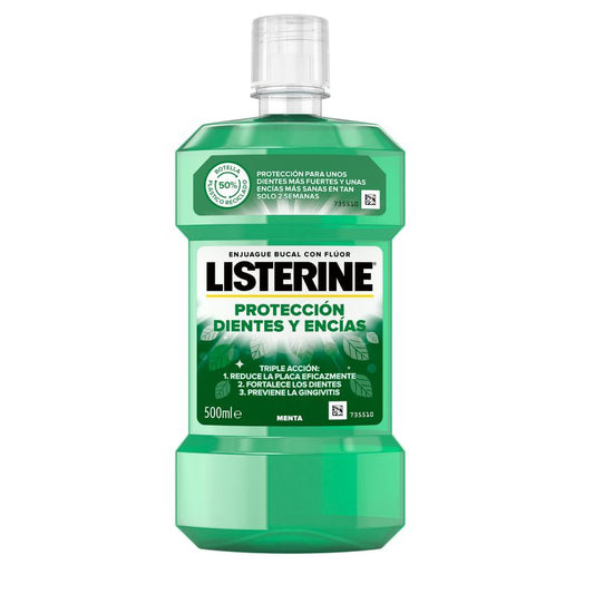 Listerine - Elixir Bucal Dentes & Gengivas, 500 ml