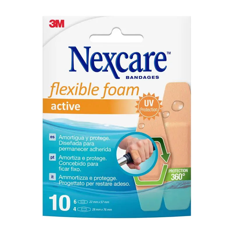 3M Nexcare 360º adesivo activo sortido 360º gesso 10 unidades