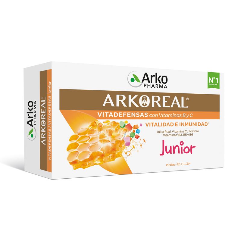 Arkoreal Royal Jelly Vitamin 500mg 20 Ampoules Arkopharma