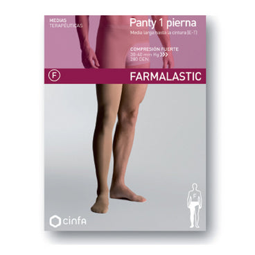 Panty Farmalastic C. Fuerte Pierna Izda T.M