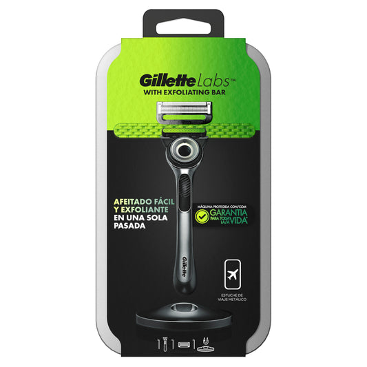 Navalha de barbear Gillette com stick esfoliante + 5 recargas Gillete