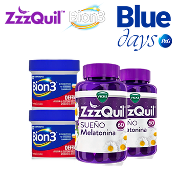 PACKS VIRTUAIS BION3, ZZZQUIL ATÉ 25% DE DESCONTO (31 DE DEZEMBRO DE 2026)