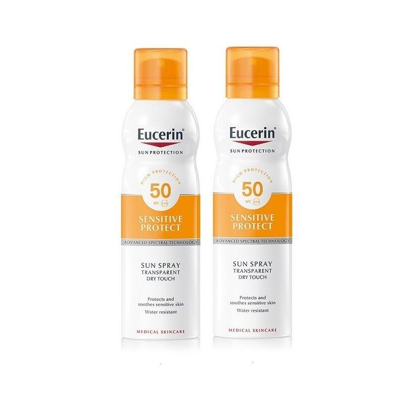 Eucerin Duplo Oil Control Dry Touch Spray transparente SPF 50, 2x200ml