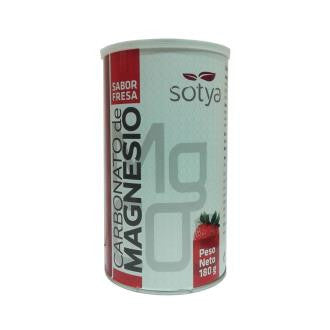 Sotya Carbonato de Magnesio Fresa Bote 180 gr
