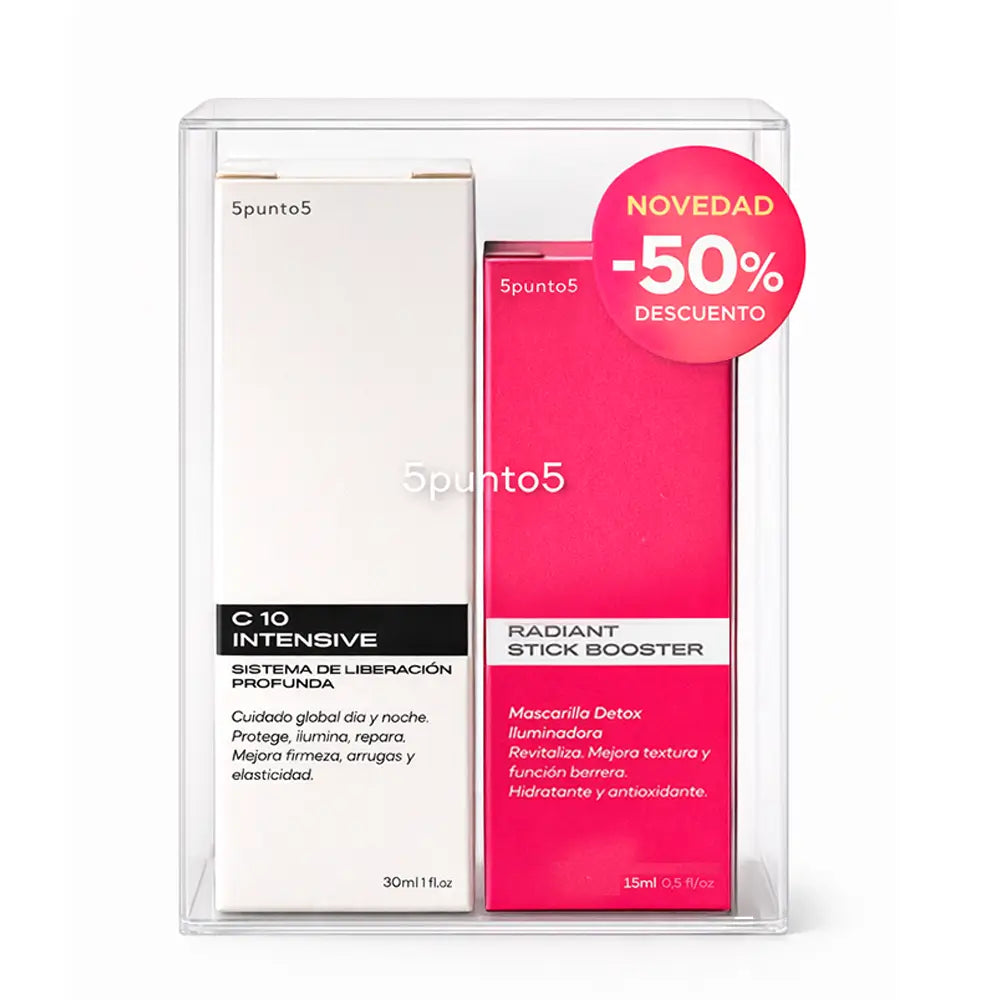5Punto5 Pack C-10 Intensive + Skin Radiant Booster Special Edition, embalagem 2