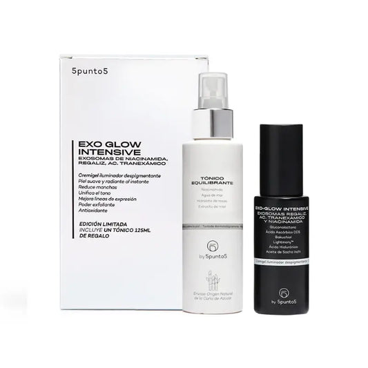 5Punto5 Pacote Exo Glow + Pacote de oferta de tónico equilibrante