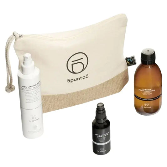 Conjunto 5Punto5 Sebocontrol (Gel de limpeza + Tónico equilibrante + Creme ligeiro Sebo Control)