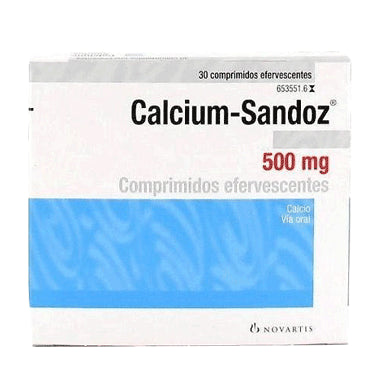 Calcium-Sandoz 30 Comprimidos Efervescentes