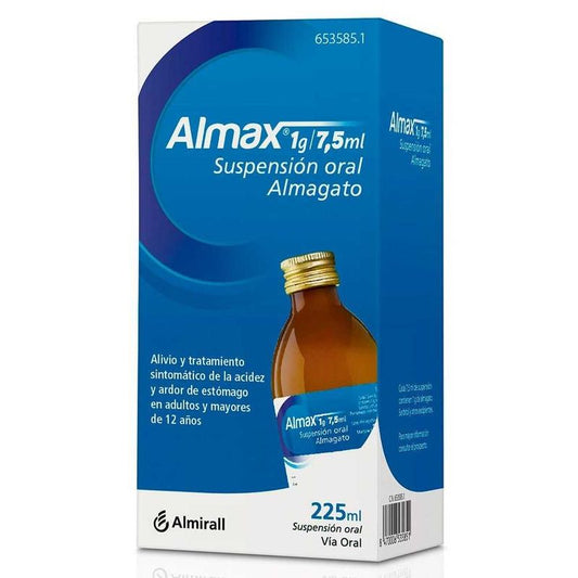 Almax 1 g/7,5 ml Suspensão oral 225 ml
