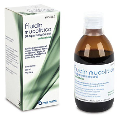 Fluidin Mucolítico Solución Oral 200 ml