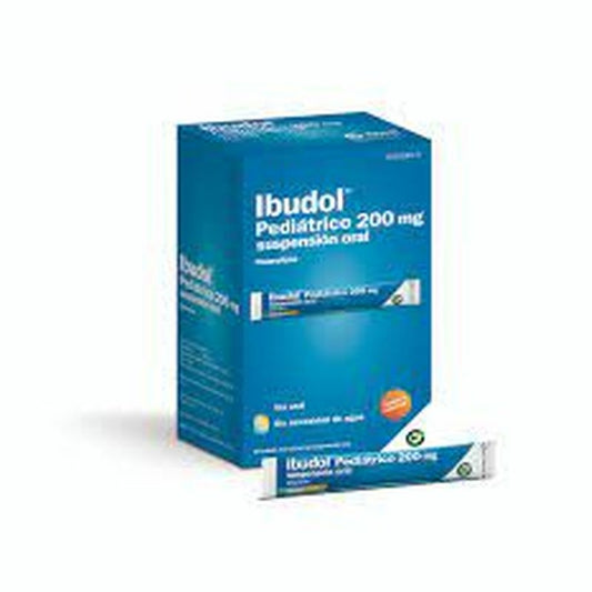 Ibudol Pediátrico 200 mg Suspensión Oral 20 sobres