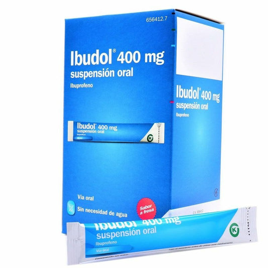 Ibudol 400 mg Suspensión Oral 20 sobres