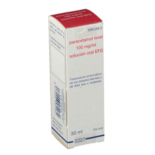 Paracetamol Level Efg 100 Mg/ ml Solución Oral 30 ml