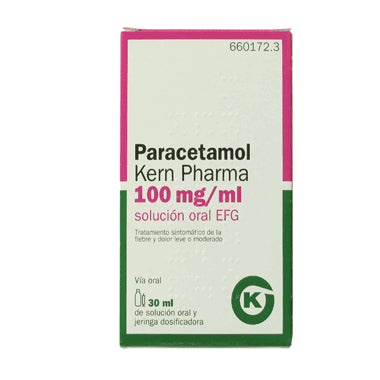 Paracetamol Kern Pharma Efg Solución Oral 30 ml