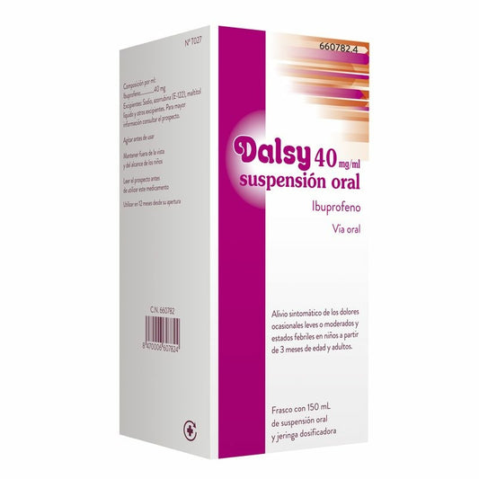 Dalsy 40 mg/ ml Suspensión Oral 150 ml